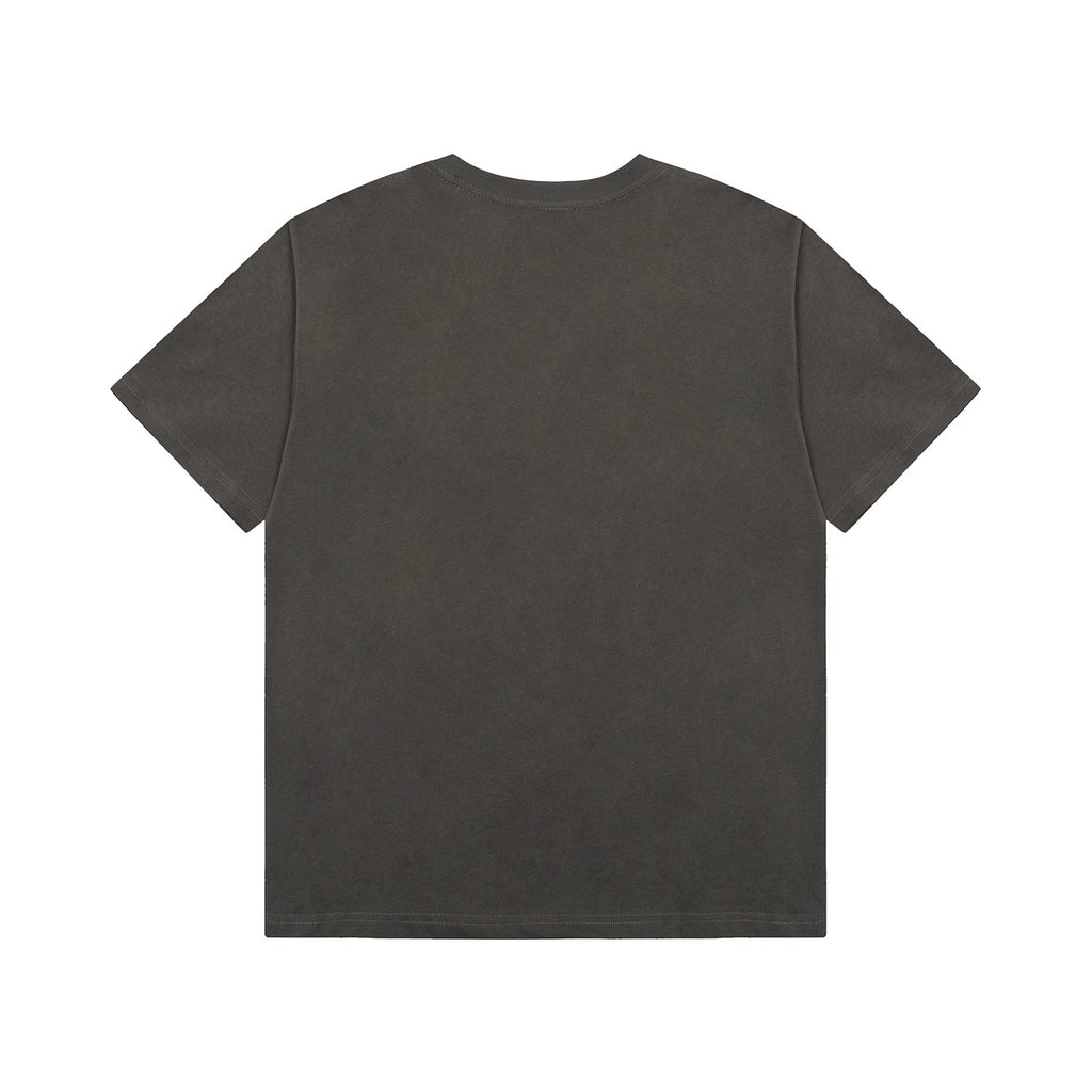 Sp5der Charcoal Front Graphic T-Shirt ¡ª back