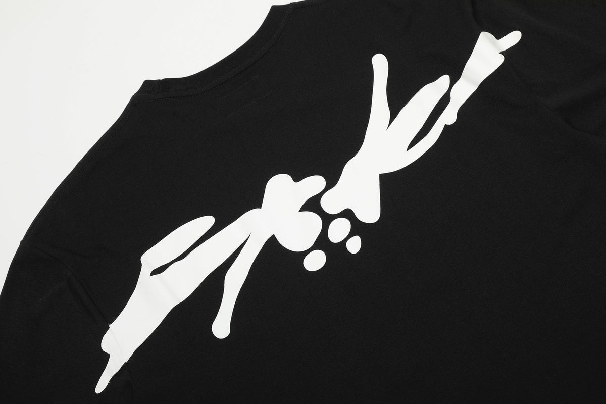 Sp5der Front & Back Graphic T-Shirt ¡ª detail