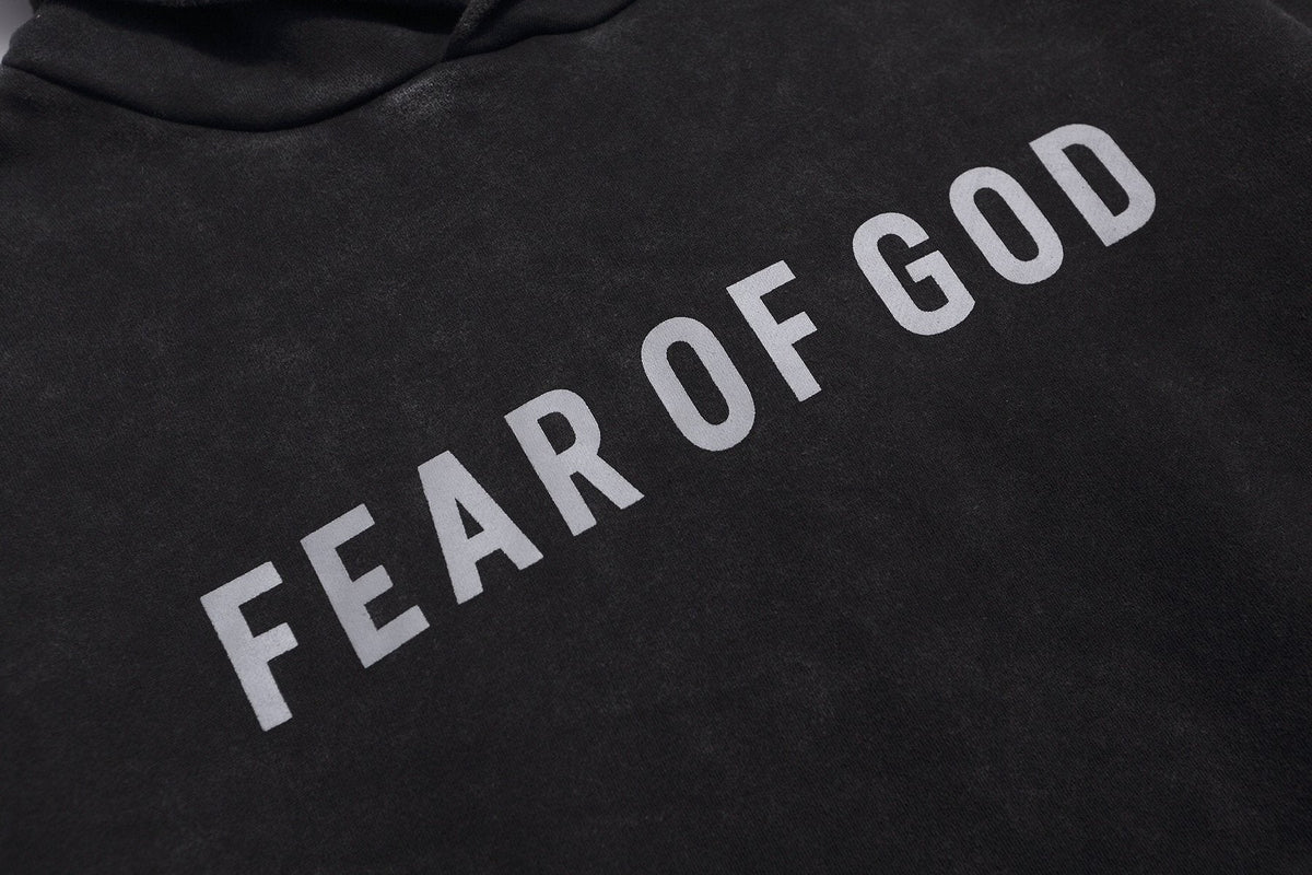 Fear of God Contrast Wordmark Pullover Hoodie ¡ª detail