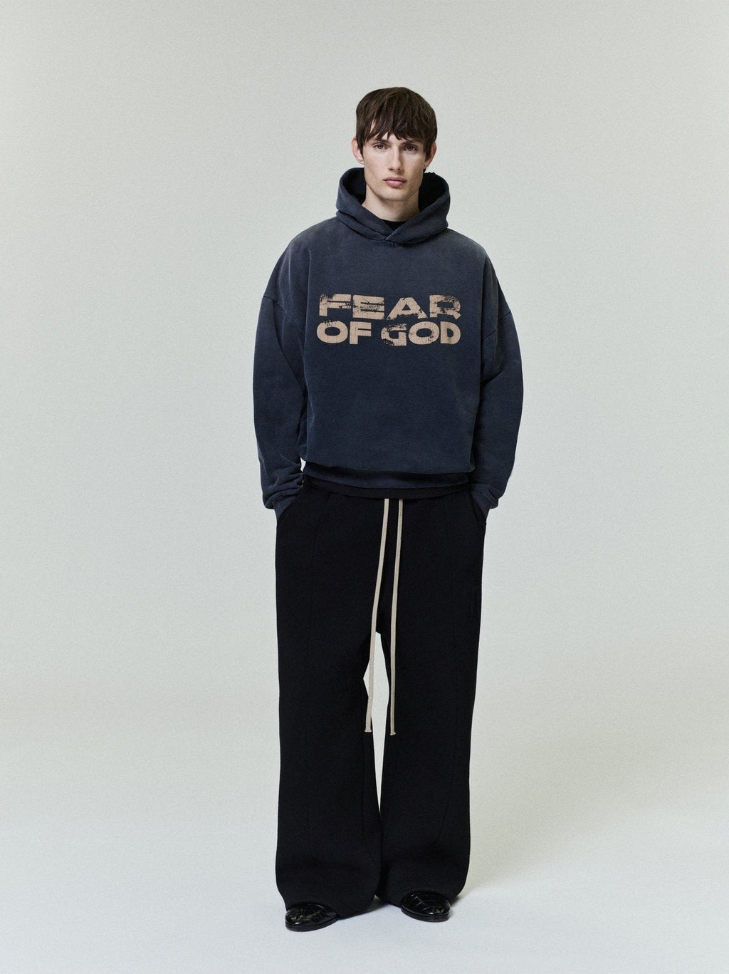 Fear of God Washed Black Side-Pocket Hoodie ¡ª context