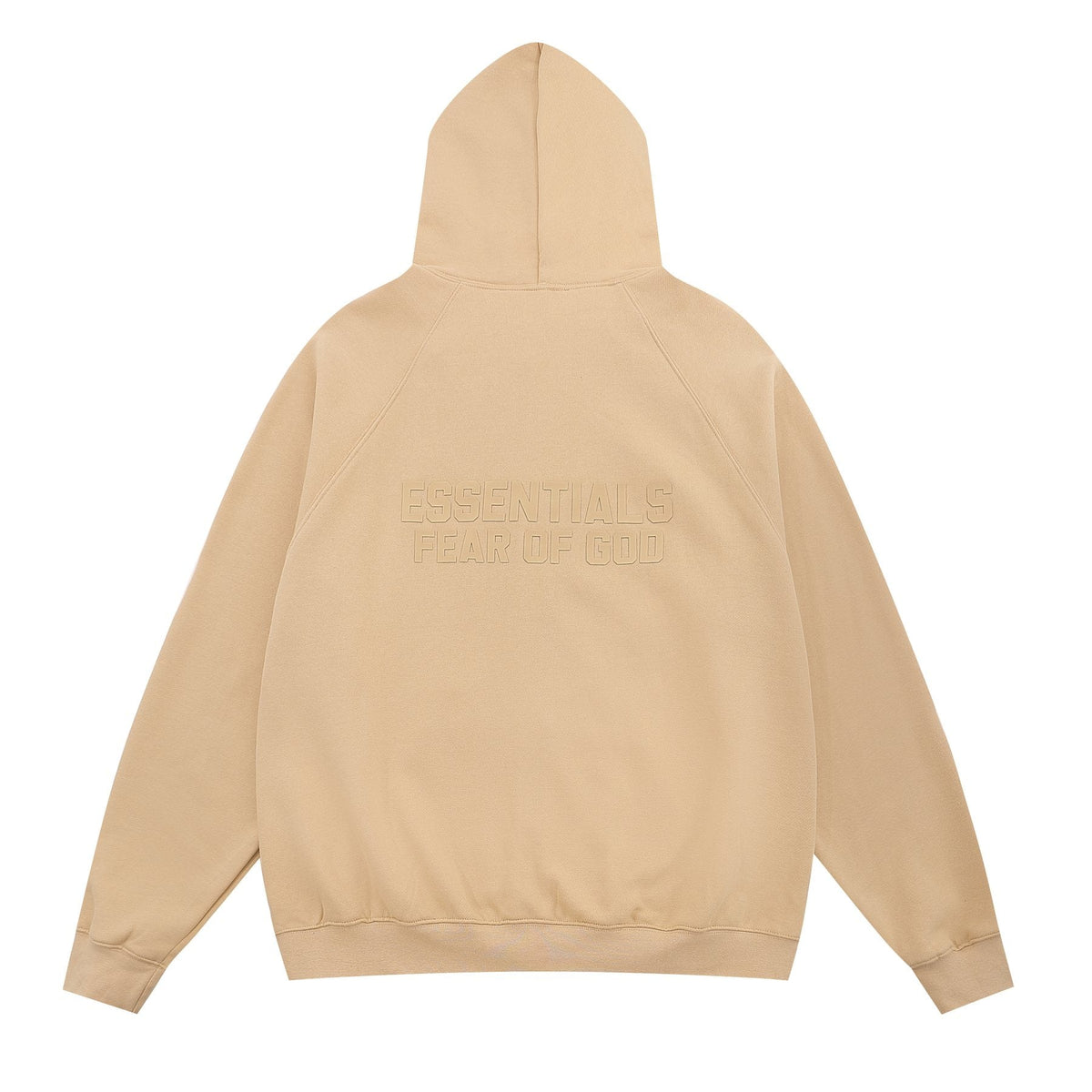 Essentials Fear of God Tonal Logo Full-Zip Hoodie ¡ª back