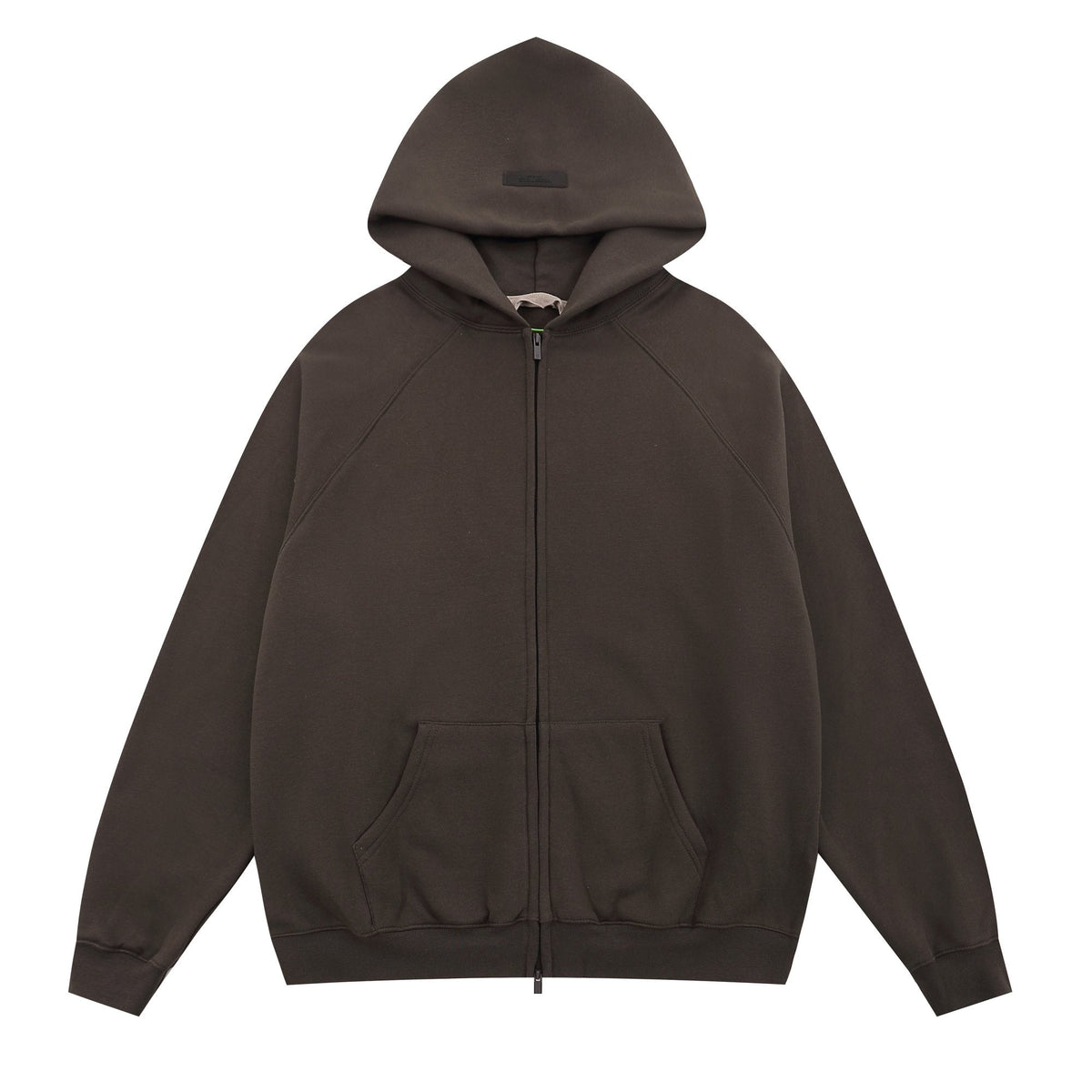 Essentials Fear of God Tonal Logo Full-Zip Hoodie ¡ª hero