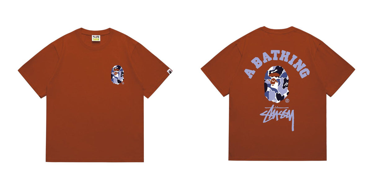 BAPE Ape-Head Back Graphic T-Shirt ¡ª front